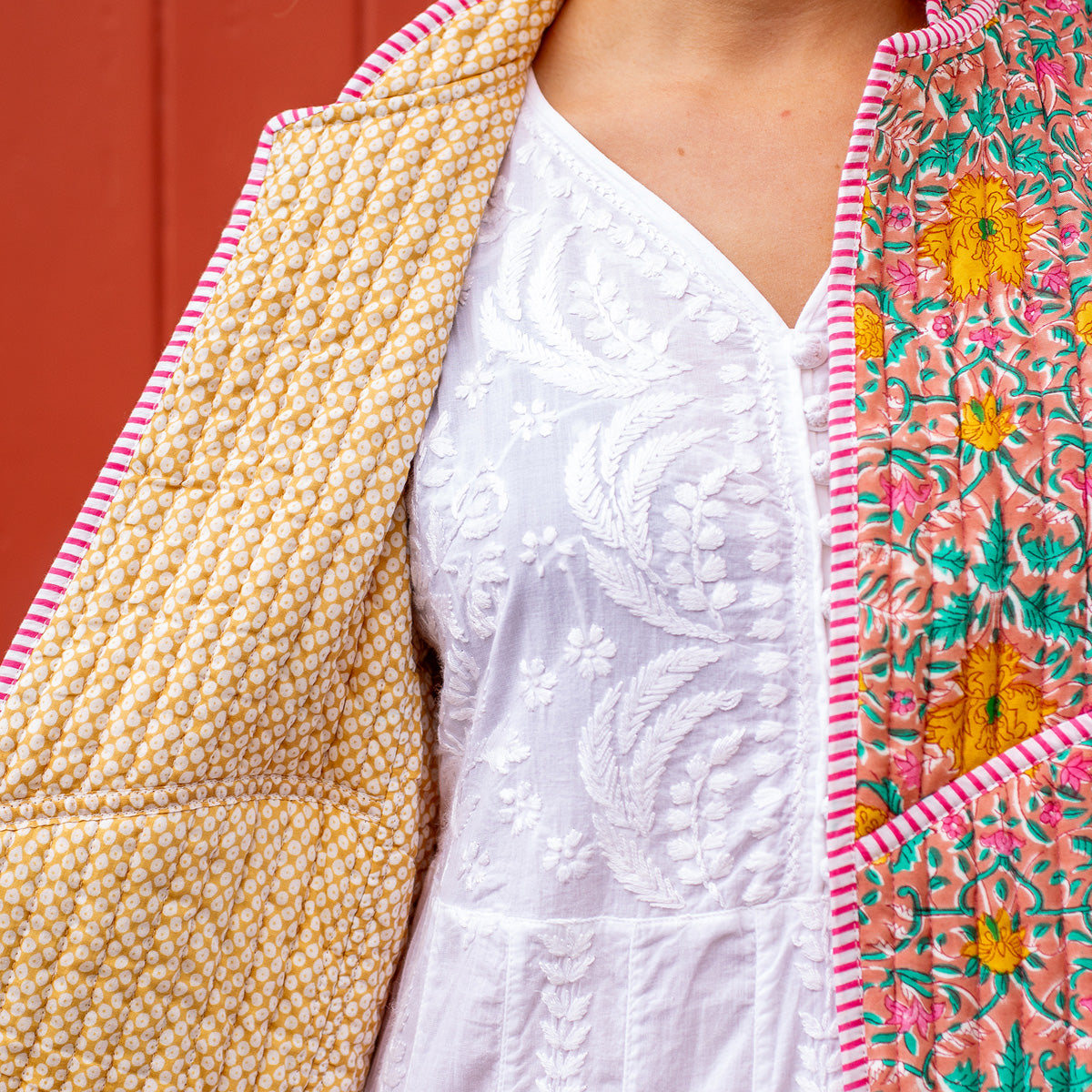 MIA Short Quilted Cotton Jacket