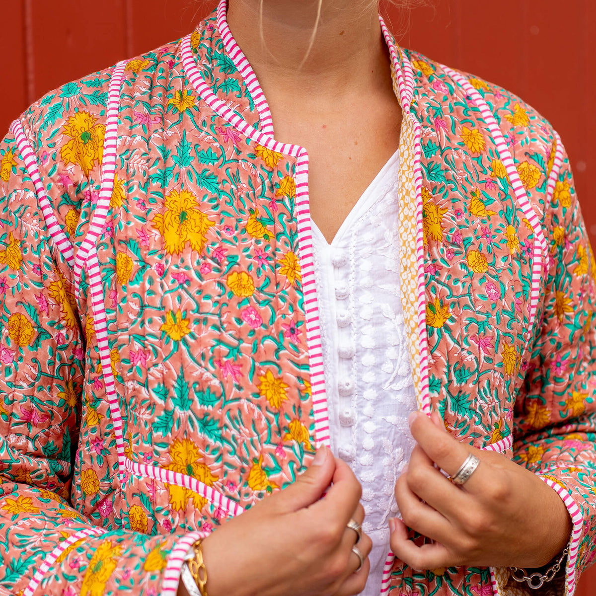 MIA Short Quilted Cotton Jacket