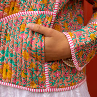 MIA Short Quilted Cotton Jacket