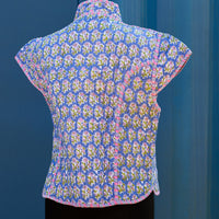 ANYA Quilted Blockprint Gilet