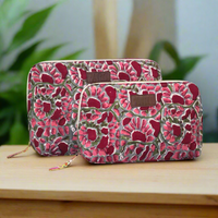 ELIZA Blockprint Wash Bag