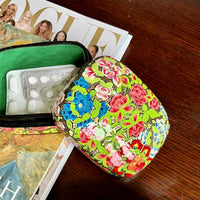 NISHAT Flora Papier Mache Trinket Box