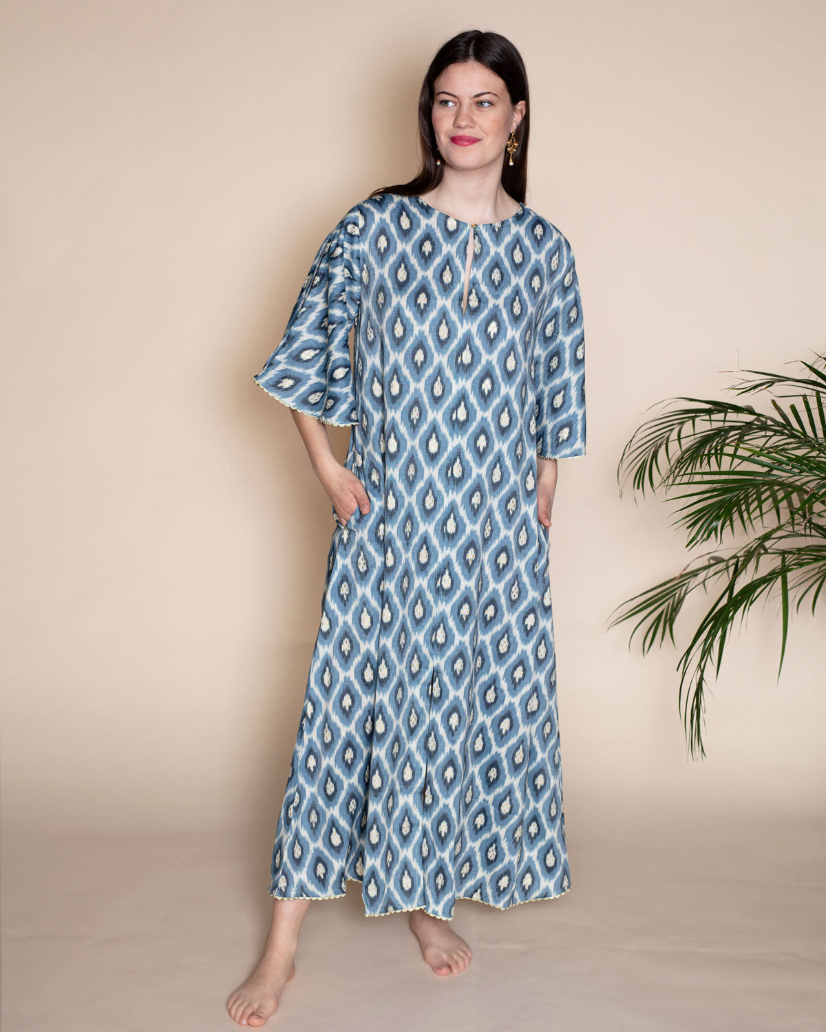 PALERMO Ikat Maxi Dress