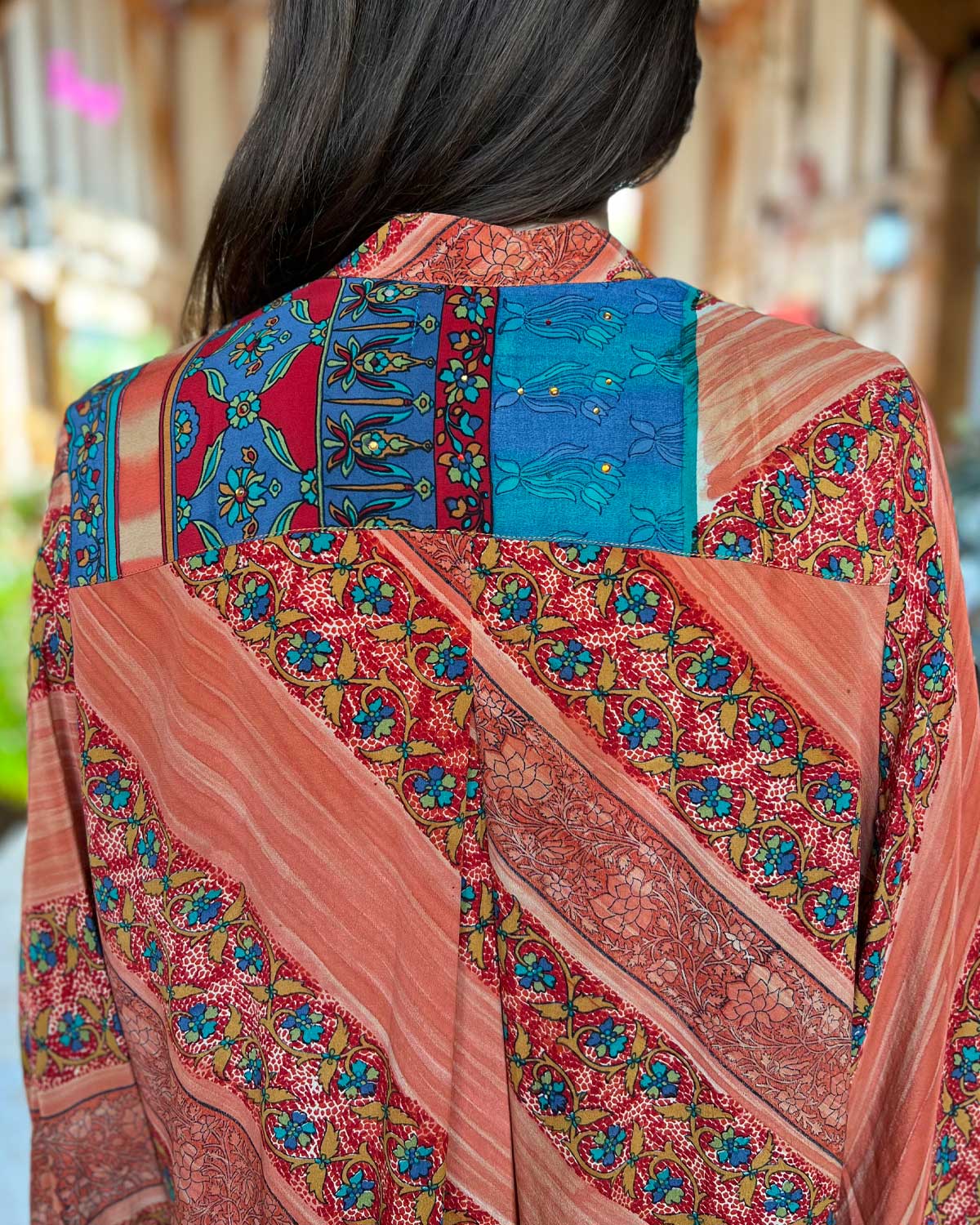 PIA Silk Shirt Dress