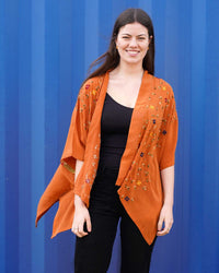 DEVIKA Silk Swing Jacket