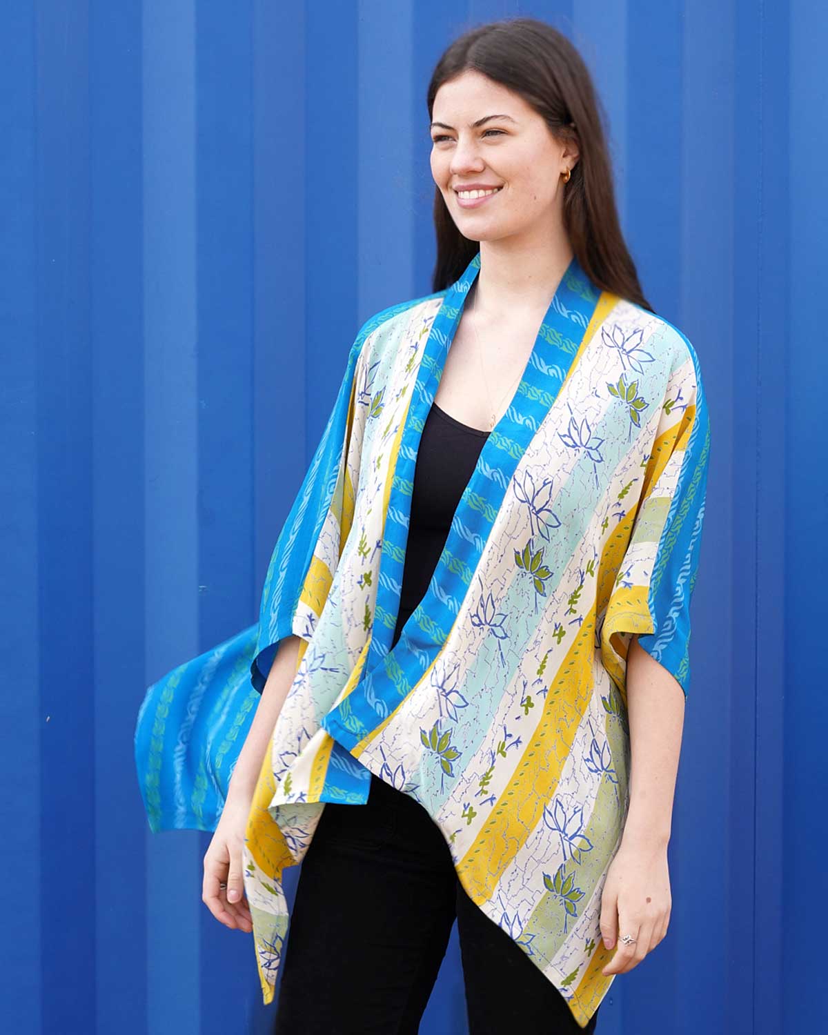 CARA Silk Swing Jacket