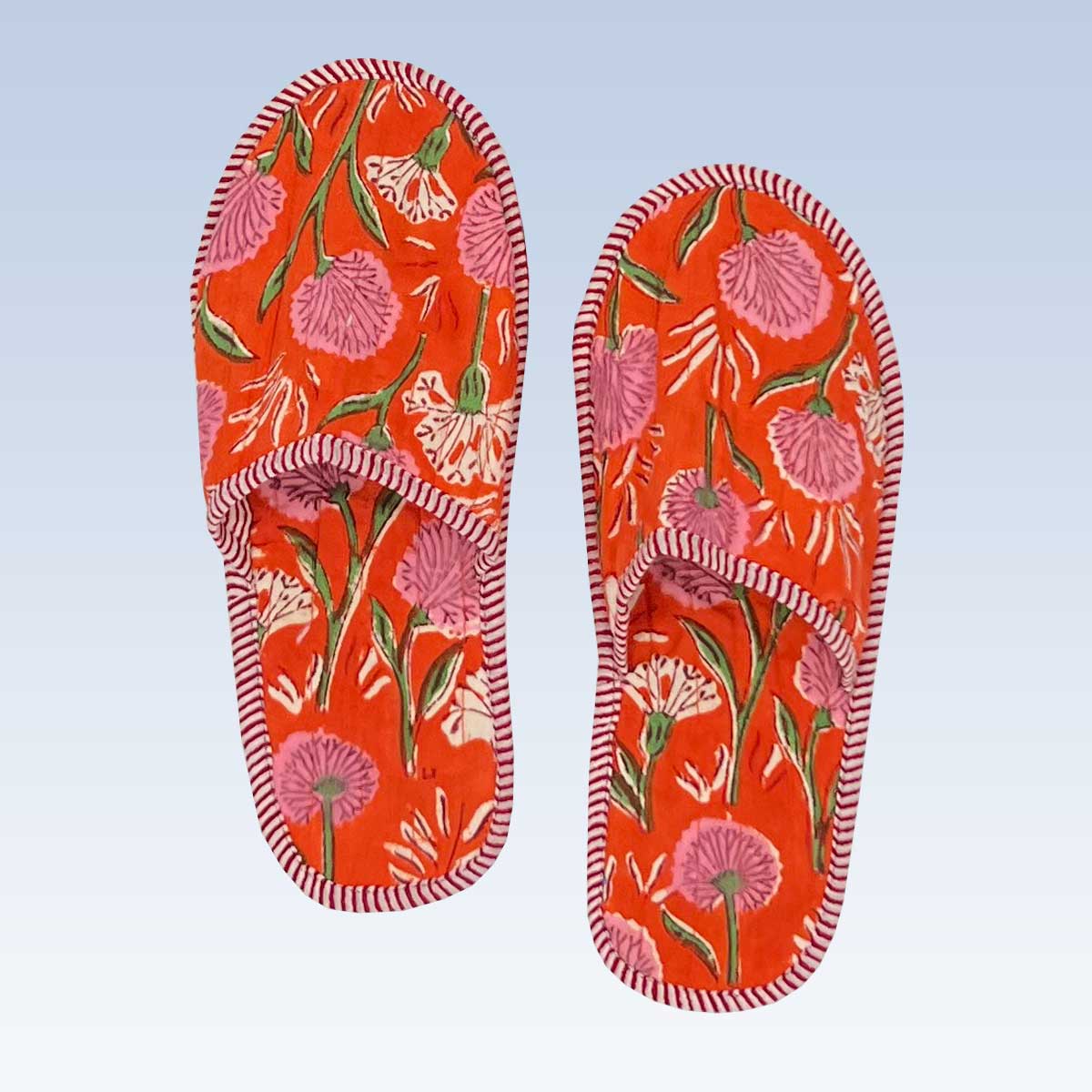 quilted slippers, indoor slippers, faro slippers, blockprint slippers, slip on shoes, , Hand Made Quilted Home Slippers, anti-slip slippers, non-slip quilted slippers, faro shoes