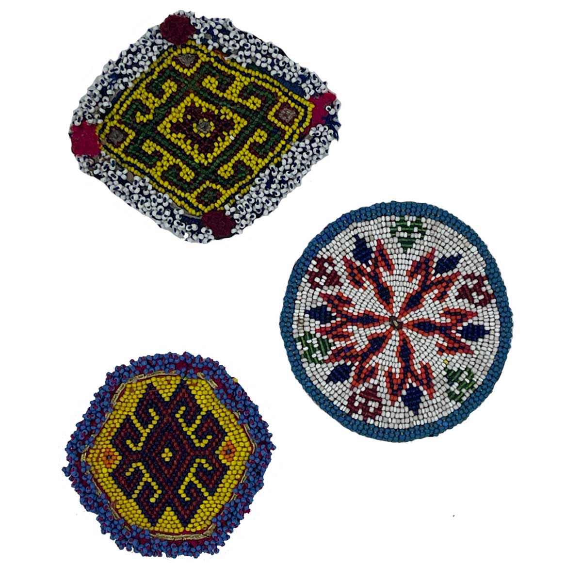 JANTAR Vintage Beaded Mats