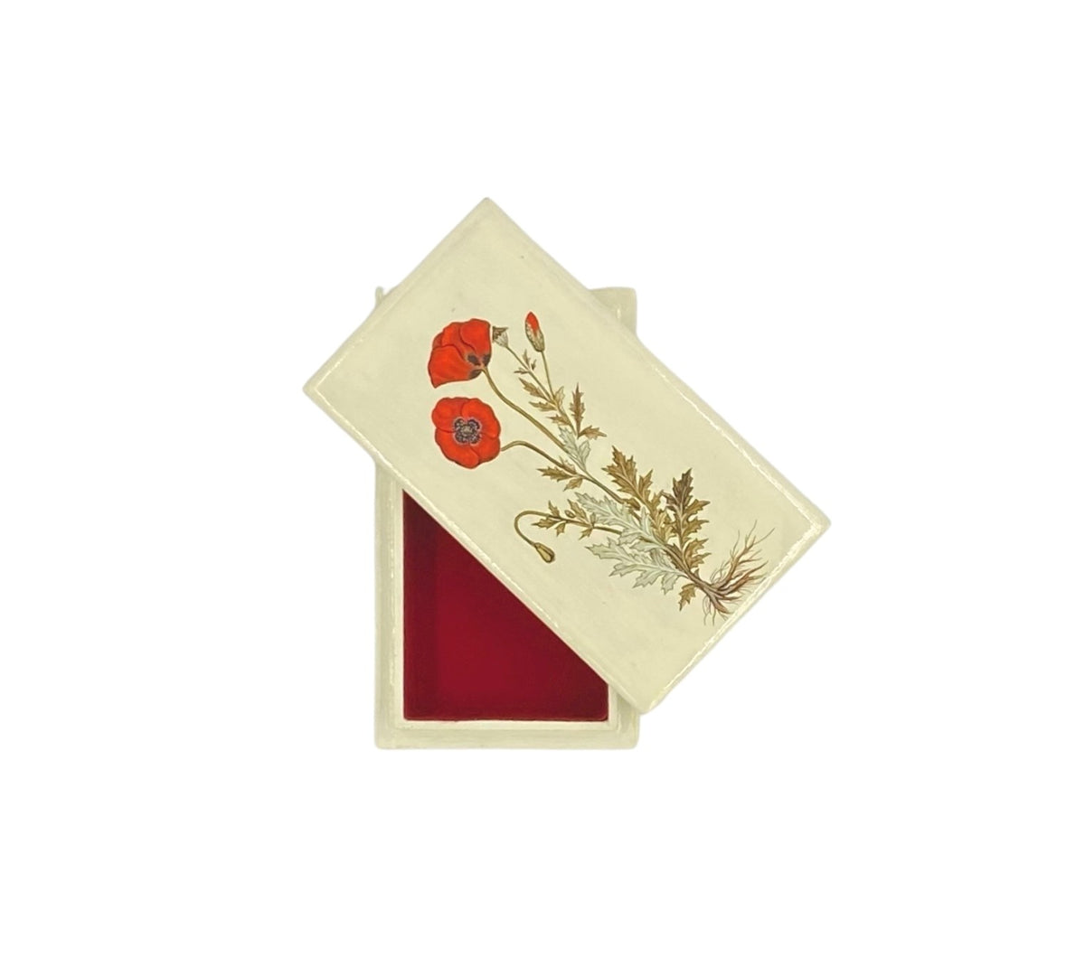 POPPY Papier Mâché Trinket Box