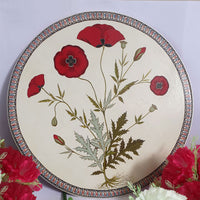 POPPY Papier Mâché Wall Decor