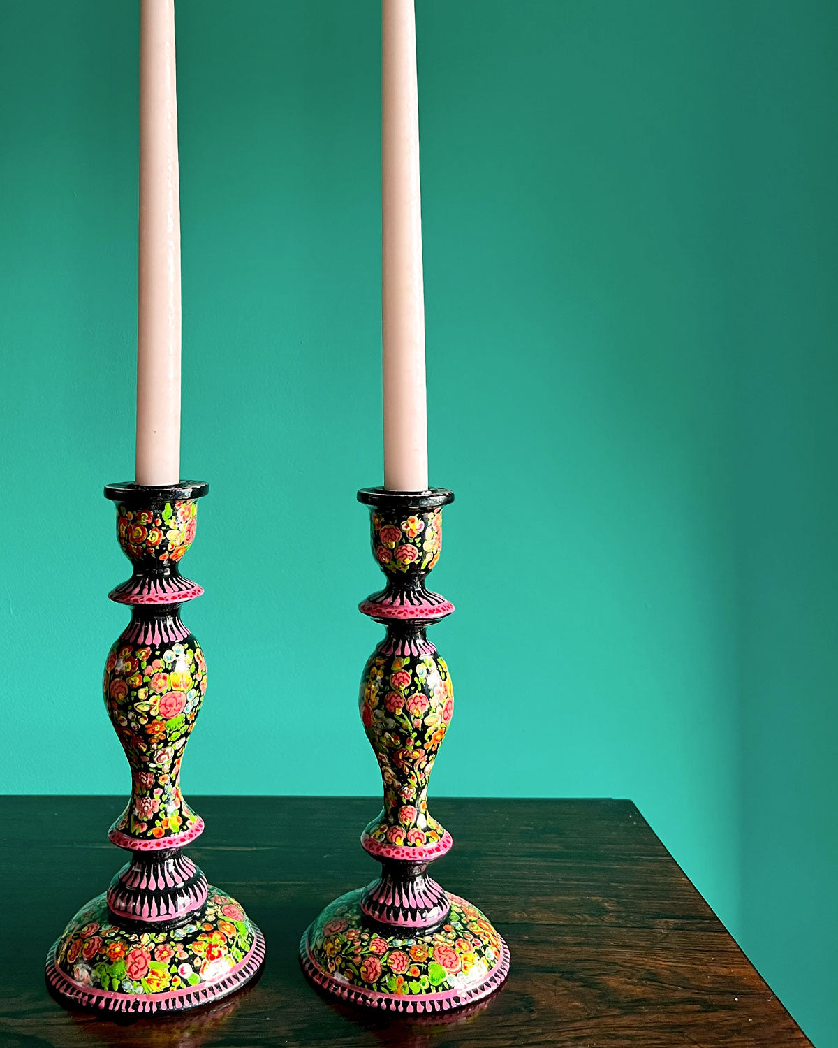 BAGH Noir Candle Holder (Pair)