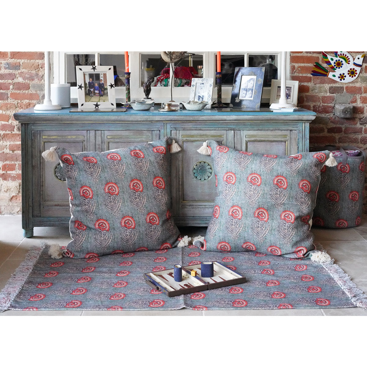 AMBER Dhurry Cotton Rug