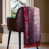 SAMBA Reversible Heritage Jamevar Throw