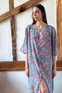 TILLY TEAL Kaftan