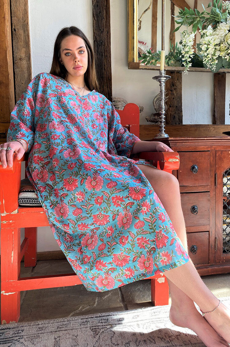 TILLY TEAL Kaftan