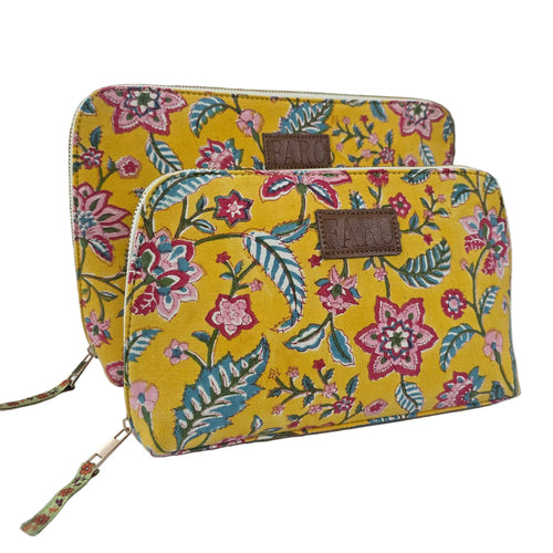BLOCKPRINT WASH BAGS