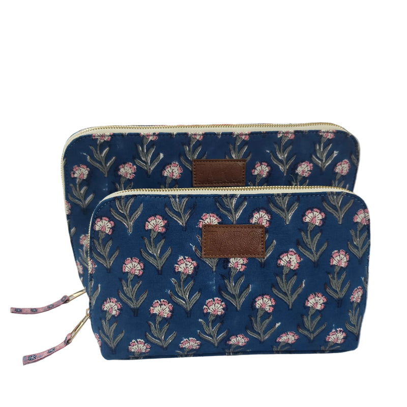 ZARAH Blockprint Wash Bag