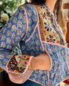 ANYA Patchwork Short Quilted Cotton Jacket