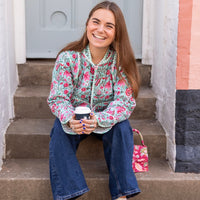 FLEUR Short Quilted Cotton Jacket
