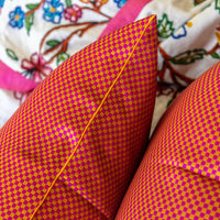 TANTRA Silk Brocade Square Cushion