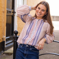 ANOUK Blockprint Cotton Shirt