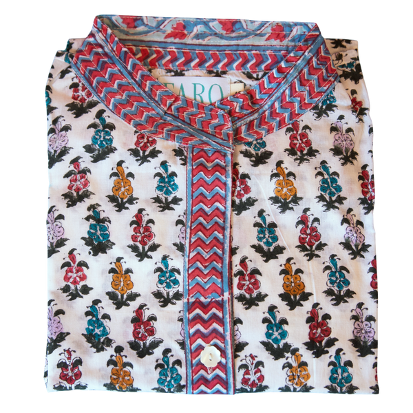 BUTA Blockprint Cotton Blouse