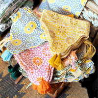 CHAKRA Blockprint Tassel Bunting