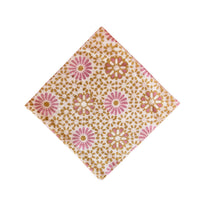 CHAKRA Caramel Blockprint Napkin
