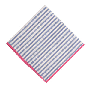 DAHLIA French Blue Blockprint Napkins