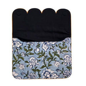 DAKOTA Blockprint Cotton iPad/ Laptop Sleeve