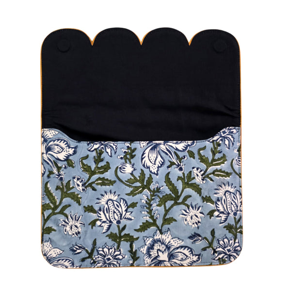 DAKOTA Blockprint Cotton iPad/ Laptop Sleeve
