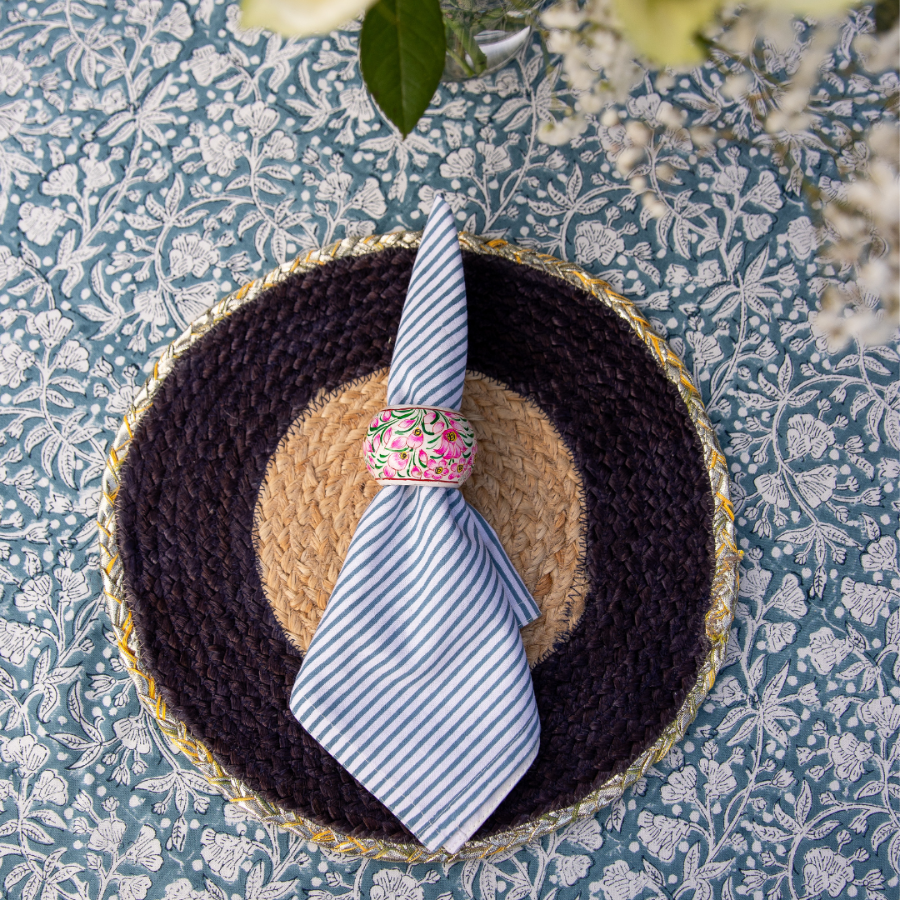 DENIM Natural Jute Placemats SET OF 4