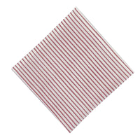 cotton napkins, blockprint napkins, table napkins, stripe napkins, faro napkins, dinner napkins, summer table linen