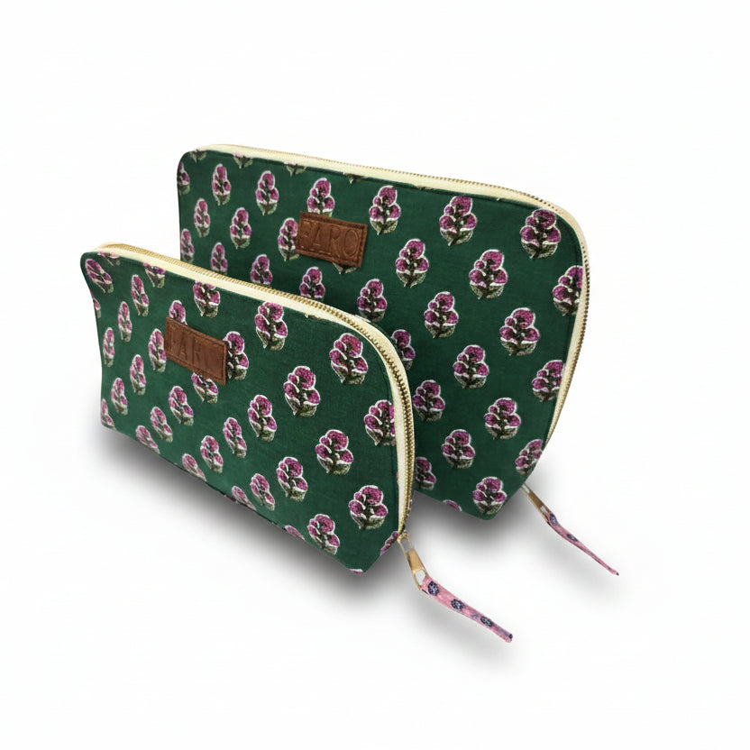 ENYA Blockprint Wash Bag