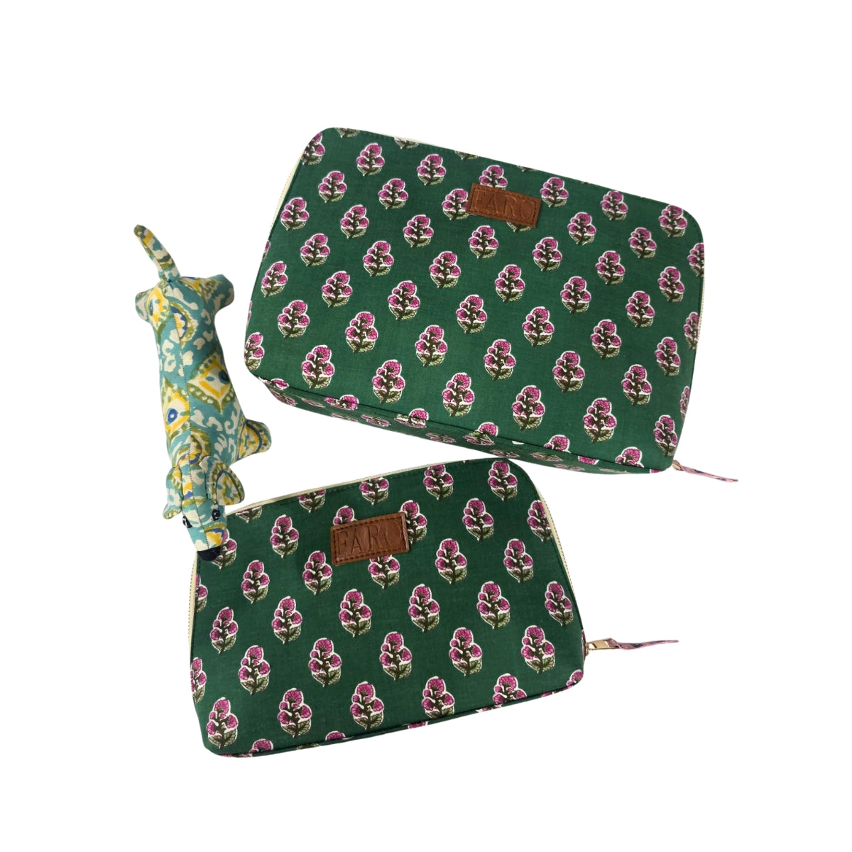 ENYA Blockprint Wash Bag
