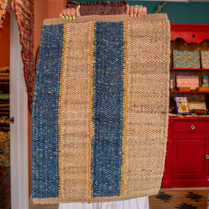 Tantra Lapis Band Handmade Jute Doormat