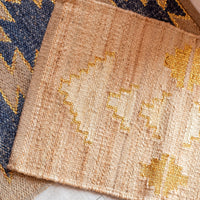 Tantra ECRU Gold Handmade Jute Doormat