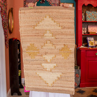 Tantra ECRU Gold Handmade Jute Doormat