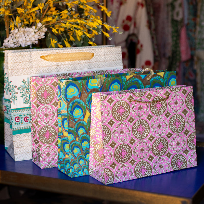 BAHAAR Handmade Paper Gift Bag