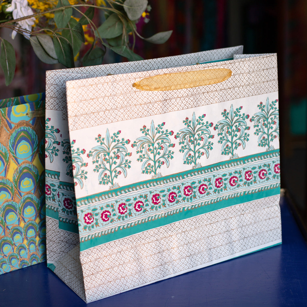 BAHAAR Handmade Paper Gift Bag