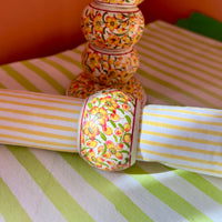 luxury table setting accessories

table décor accessories

elegant table styling

stylish table setting

dining table accessories

hand painted Kashmiri napkin rings

artisan table décor from Kashmir

handcrafted table accessories

decorative floral napkin rings

luxury artisan napkin rings