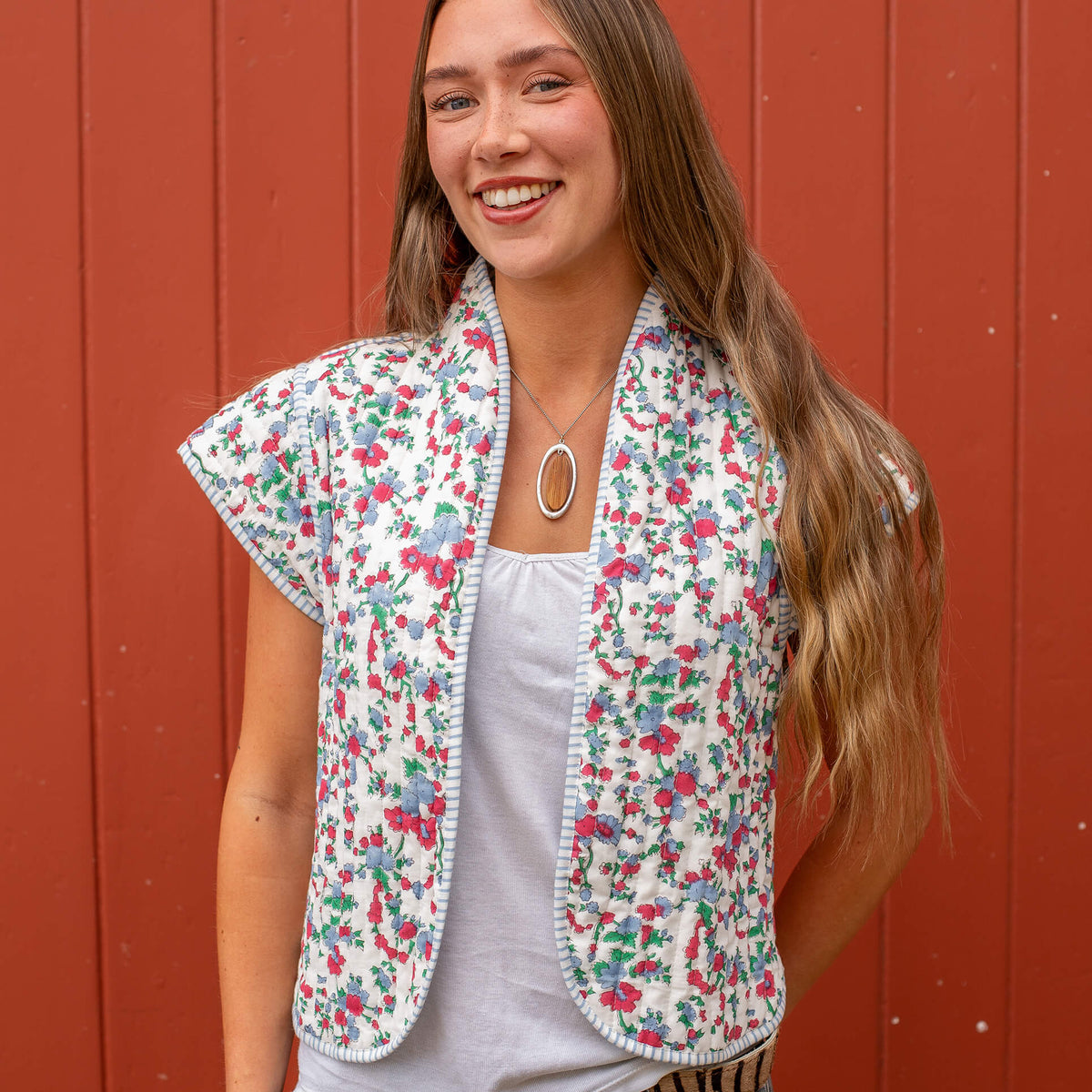 blockprint jackets, quilted jackets, quilted gilets, block print gilets, block print waistcoats, cotton waistcoats