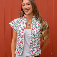 blockprint jackets, quilted jackets, quilted gilets, block print gilets, block print waistcoats, cotton waistcoats