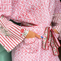 LALI Blockprint Dressing Gown