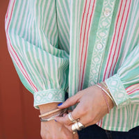 LEXI Blockprint Cotton Shirt