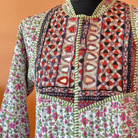 MEADOW Patchwork Short Quilted Cotton Jacket