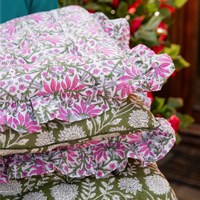 Stack of FARO Blockprint Seat Pads for Summer