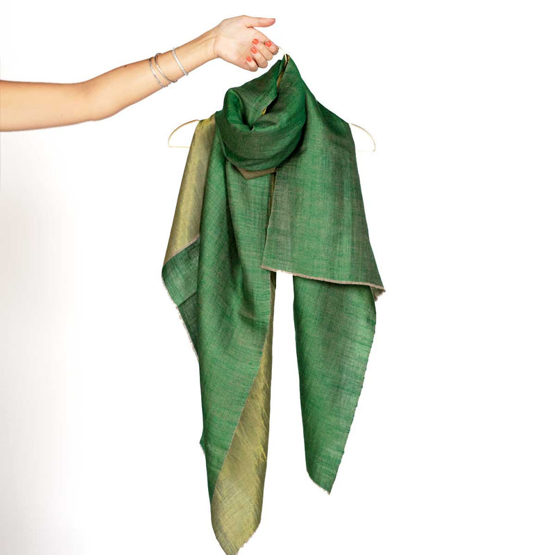 IMAN Reversible Fine Cashmere Pashmina Shawl