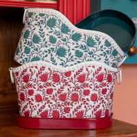 PETAL Tabletop Iron Planter & Tray Set