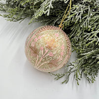 Christmas Baubles, Christmas ornaments, papier maches baubles, papier mache, Kashmir papier mache